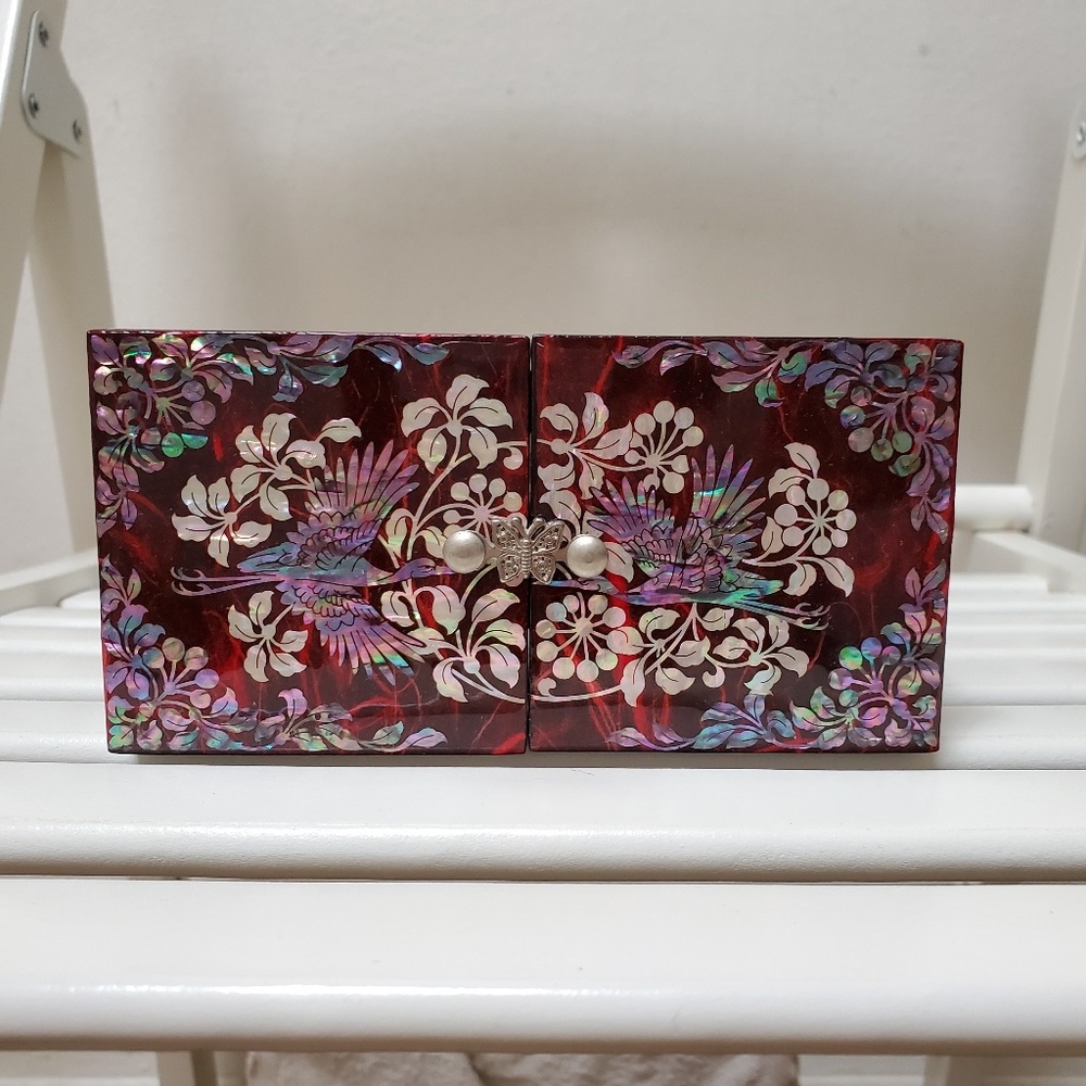 Jewelry box trinket organizer